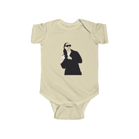 Amazing Snoop Dogg Minimalistic Silhouette Baby Bodysuit