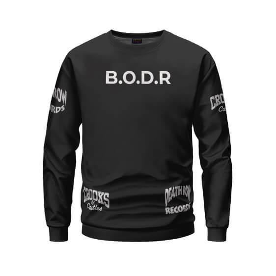 B.O.D.R Studio Album Snoop Dogg Black Sweatshirt