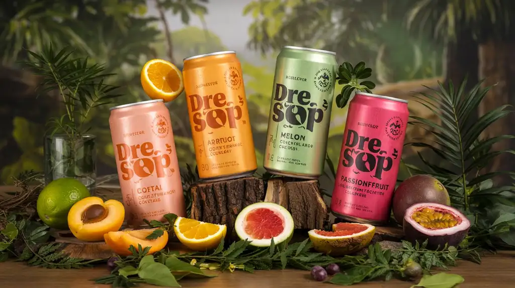 The collaborative Gin & Juice RTD line brings the iconic song to life Gin & Juice RTD cans by Dre and Snoop in various flavors