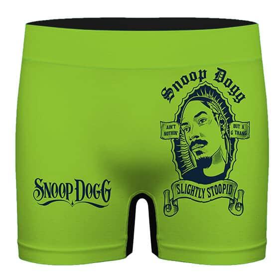 Snoop Dogg Baseball Varsity Style Red Pinstripes Men’s Boxers