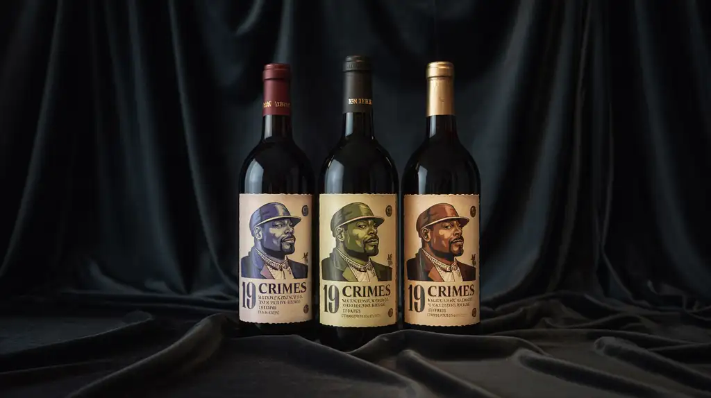 From left to right: Snoop Cali Red, Cali Rosé, and Cali Gold sparkling wine Three bottles of Snoop Dogg 19 Crimes wine collection: Cali Red, Cali Rosé, and Cali Gold