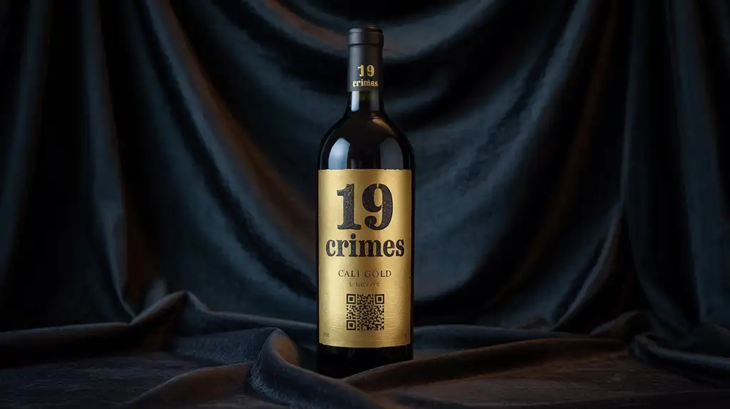 Snoop Dogg’s California sparkling wine features a distinctive black and gold design Official bottle of Snoop Dogg's 19 Crimes Cali Gold sparkling wine with gold label