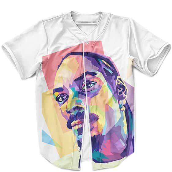 Snoop Dogg Cornrows Braid Reggae Black Baseball Jersey