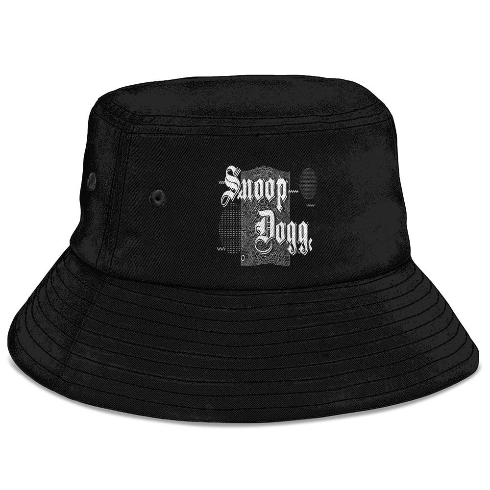 Snoop Dogg Gangsta Bandana Pattern Black Bucket Hat