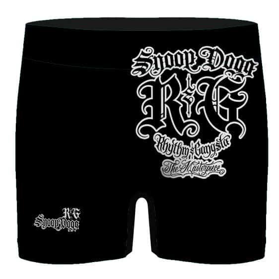 Snoop Dogg Rastafarian Colors Portrait Men’s Boxer Shorts