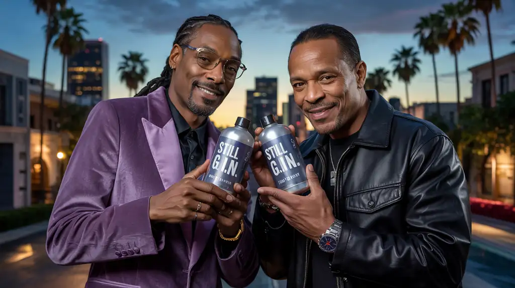 Hip-Hop Legends Enter the Spirits Game Snoop Dogg and Dr. Dre launching their official Gin & Juice spirits collection