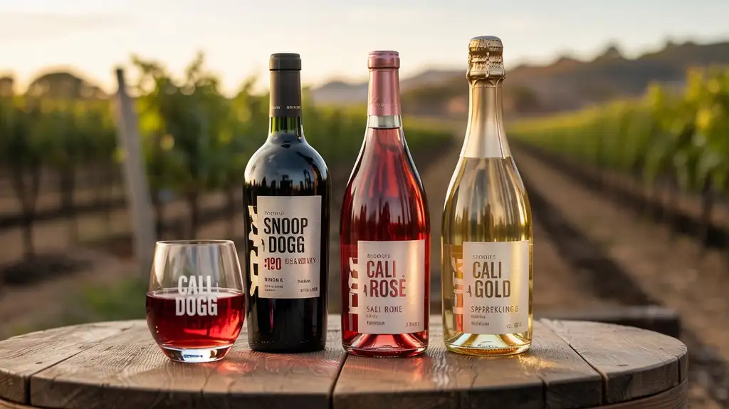 Snoop Dogg's 19 Crimes Wine Collection Collection of 19 Crimes wines featuring Snoop Dogg on the labels