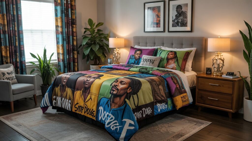 Exclusive Snoop Dogg Bedding Collection Official Snoop Dogg bedding collection featuring album art and signature designs
