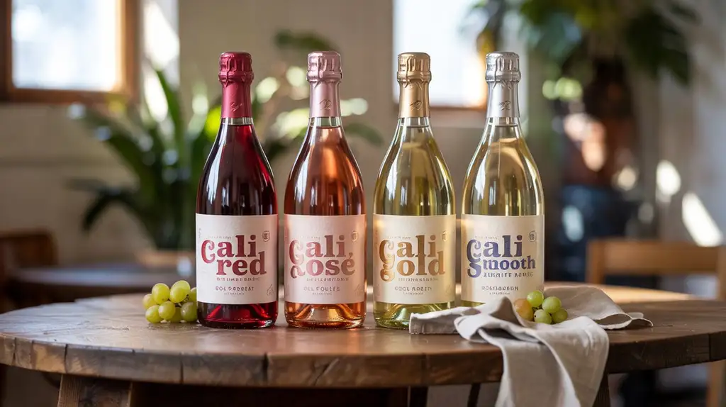 Collection of Snoop Dogg's 19 Crimes wines including Cali Red, Rosé, Gold, and Smooth