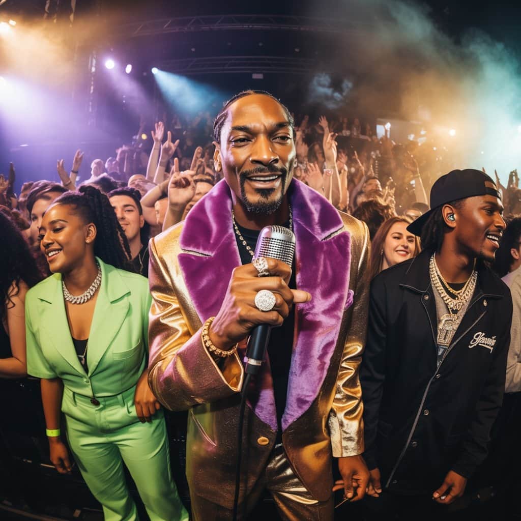Snoop Dogg’s collaborative spirit has kept him relevant across decades Snoop Dogg performing with collaborators on stage
