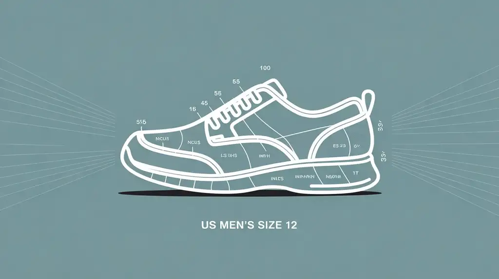 Snoop Dogg’s US Men’s size 12 compared to standard foot measurement Visual representation of Snoop Dogg's shoe size