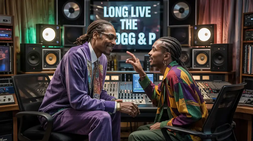 Snoop Dogg and Pharrell Williams – creators of multiple hit collaborations Snoop Dogg and Pharrell Williams collaboration
