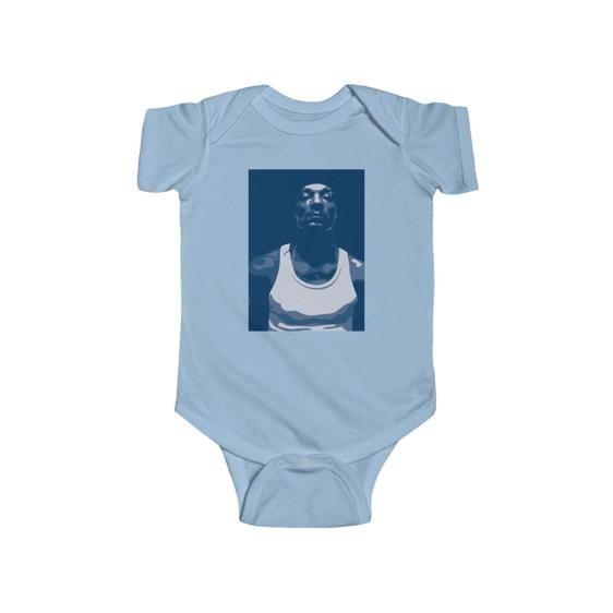 Snoop Doggy Dogg Minimalistic Portrait Awesome Baby Onesie