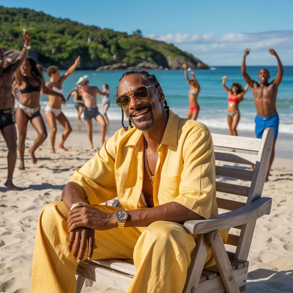 “Beautiful” expanded hip-hop’s visual horizons with stunning international locations Colorful scene from Snoop Dogg's "Beautiful" video showing Brazilian landscapes