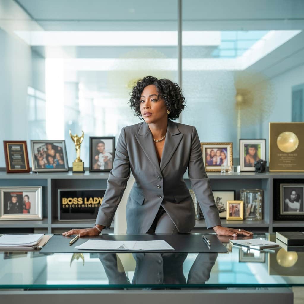 Boss Lady Entertainment headquarters where Shante manages Snoop’s expanding business empire Professional entertainment industry office space