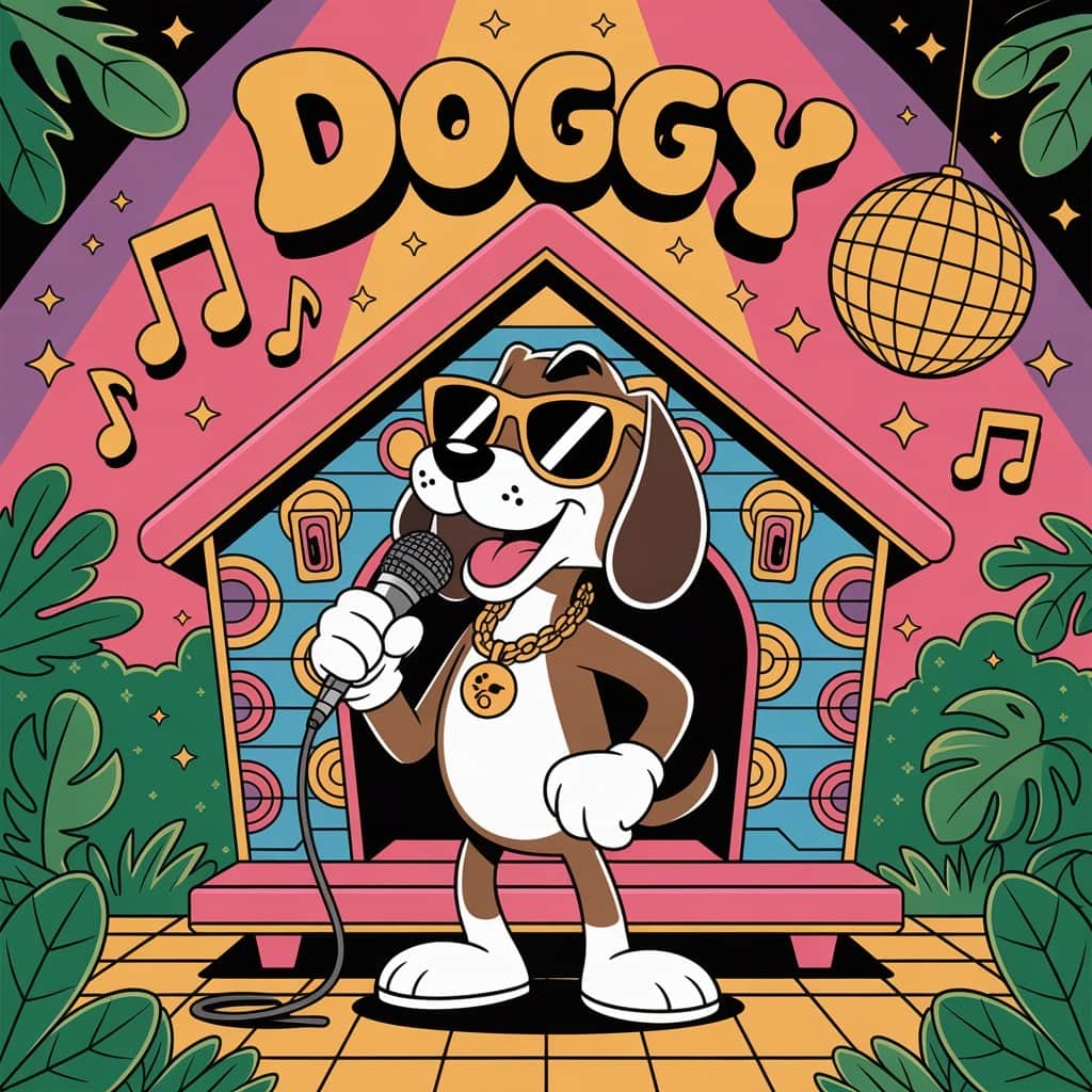 The distinctive album cover was illustrated by Snoop’s cousin Joe Cool Snoop Dogg's Doggystyle album cover art by Joe Cool