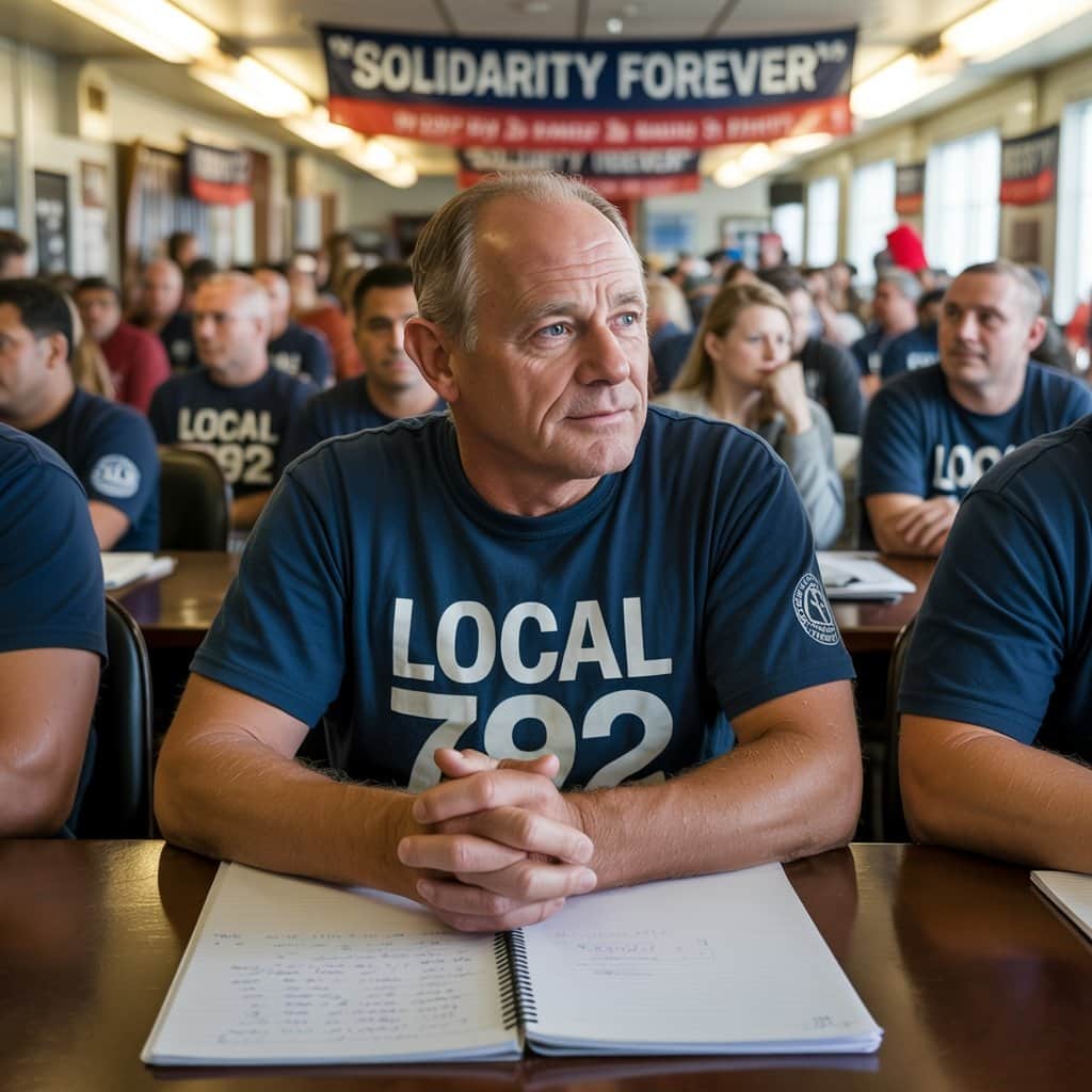 Jerry Wesley Carter maintaining his career independence while supporting his famous brother Jerry Wesley Carter at his workplace with United Steel Workers union
