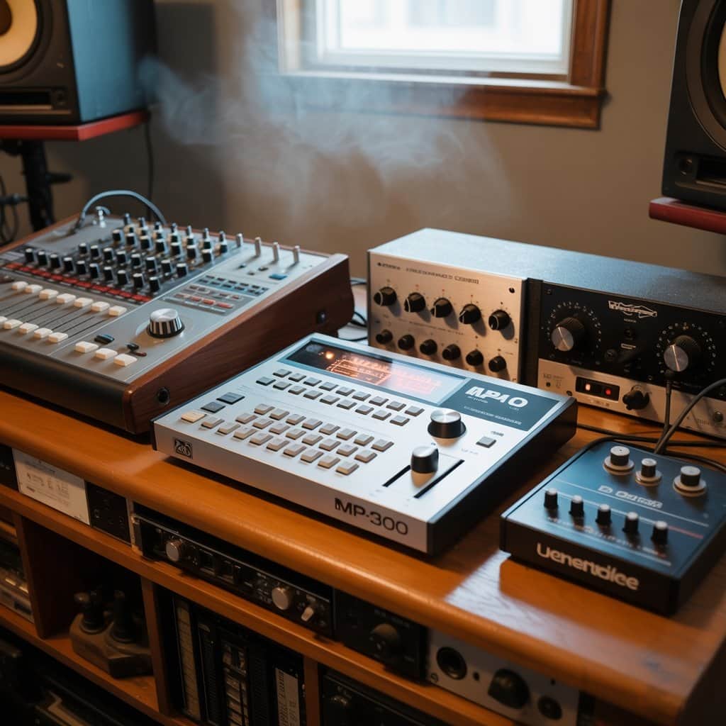 Studio equipment used in the production of The Next Episode