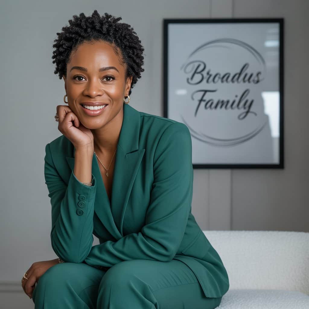 Shante Broadus has been Snoop Dogg’s partner in life and business for over two decades Shante Broadus smiling in professional portrait