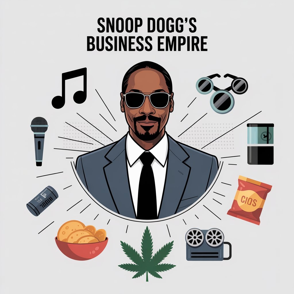 Snoop’s smart business expansion into snack foods Snoop Dogg's various business ventures including chips