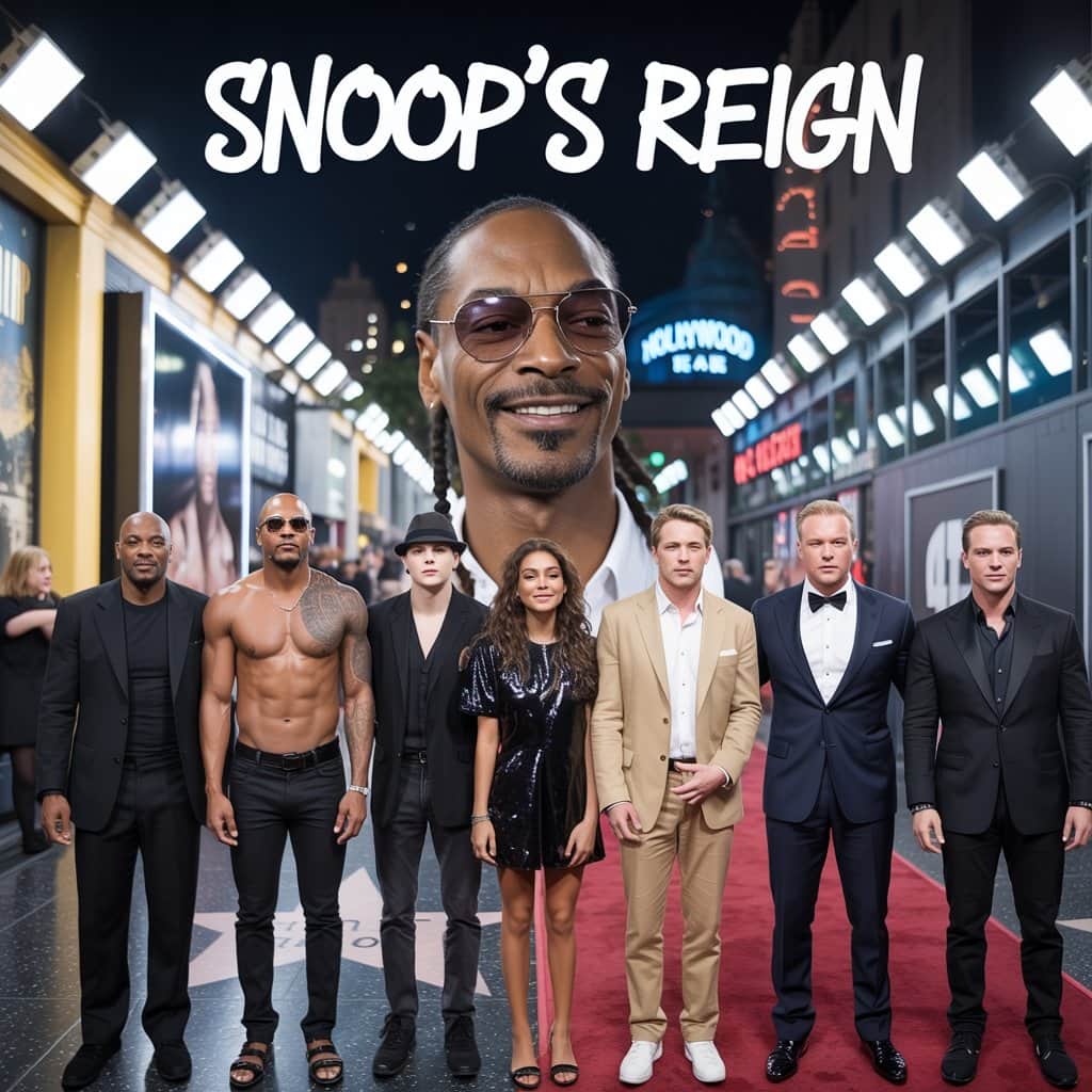 See how the 6’4″ icon measures up against fellow stars Collection of photos showing Snoop Dogg's height compared to various celebrities
