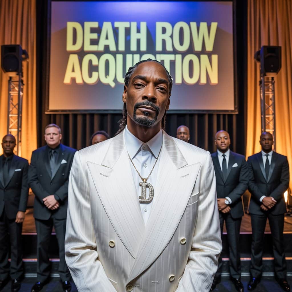 The Doggfather returns home – owning the label that made him famous Snoop Dogg at Death Row Records announcement