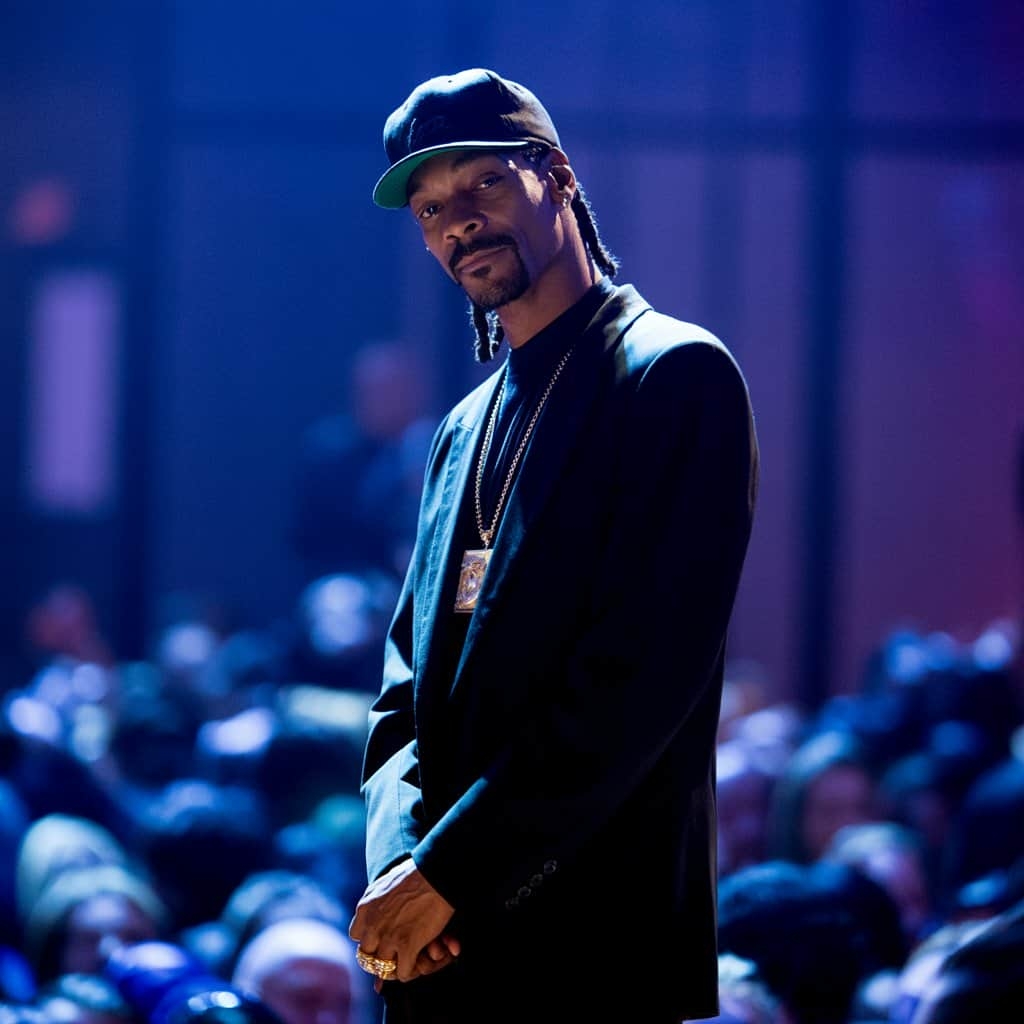 A standout scene from the star-studded “I Wanna Rock” music video Scene from Snoop Dogg's "I Wanna Rock" music video