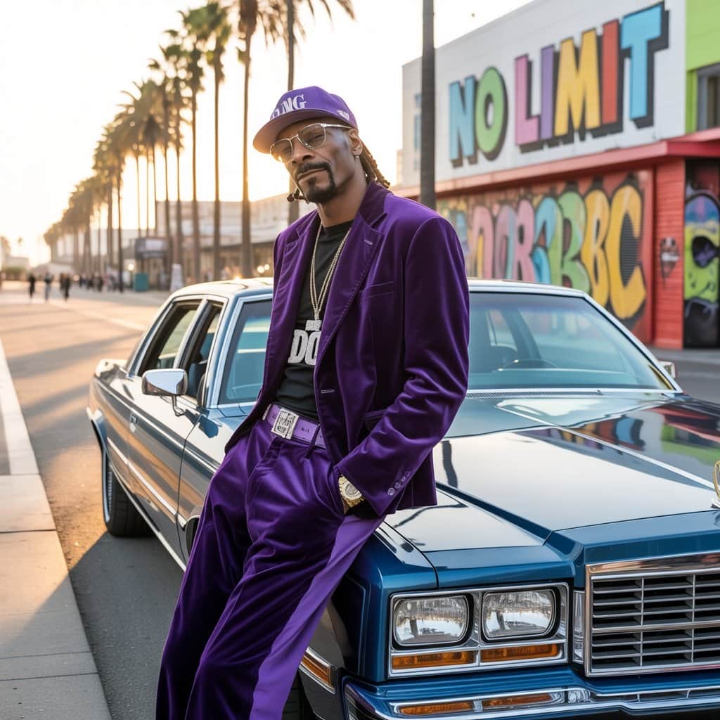 Snoop Dogg embracing creative freedom during his transition to No Limit Records Snoop Dogg during his No Limit Records era showing his artistic evolution