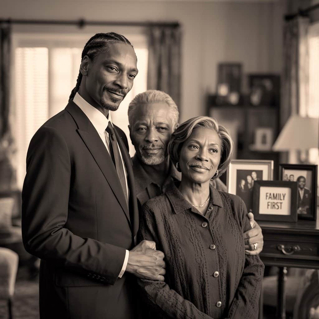 Beverly Tate and Vernell Varnado’s influences shaped the family man behind the music icon Photos of Beverly Tate and Vernell Varnado with Snoop Dogg