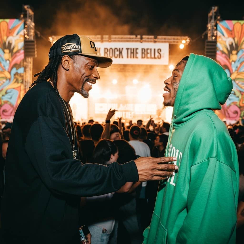 Snoop Dogg and Wiz Khalifa at Rock The Bells festival