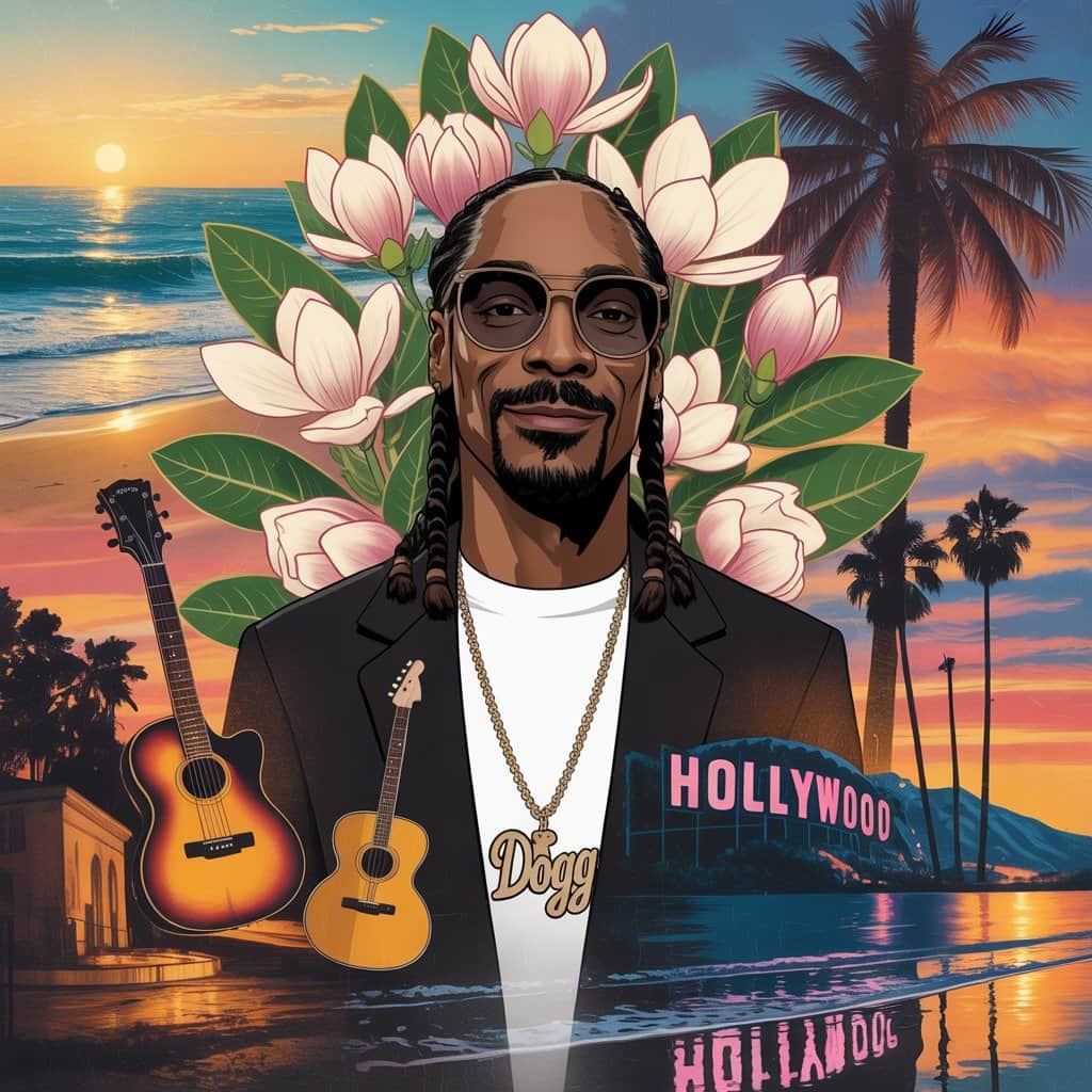 The unique combination of Southern traditions and California culture that shaped Snoop’s identity Collage showing Southern Mississippi culture blending with California lifestyle
