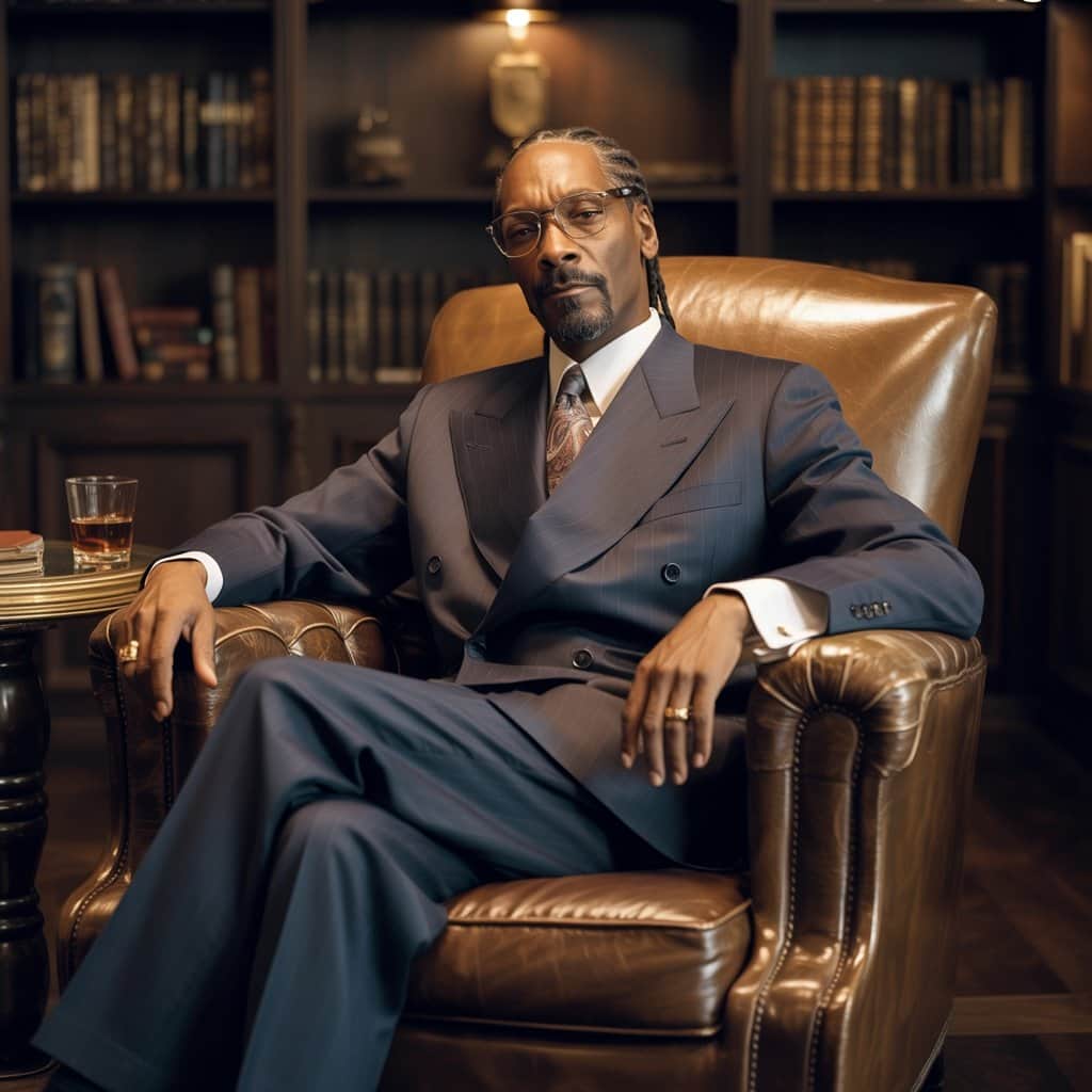 Snoop Dogg’s 1996 sophomore album featured distinctive Godfather-inspired artwork Snoop Dogg's 'Tha Doggfather' album cover featuring Snoop in a suit with classic 1970s styling