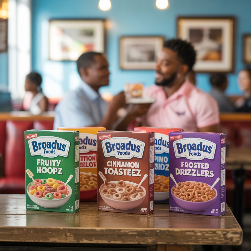 The first Black-owned cereal company with national distribution represents groundbreaking entrepreneurship Broadus Foods cereal products created by Snoop Dogg and Master P partnership