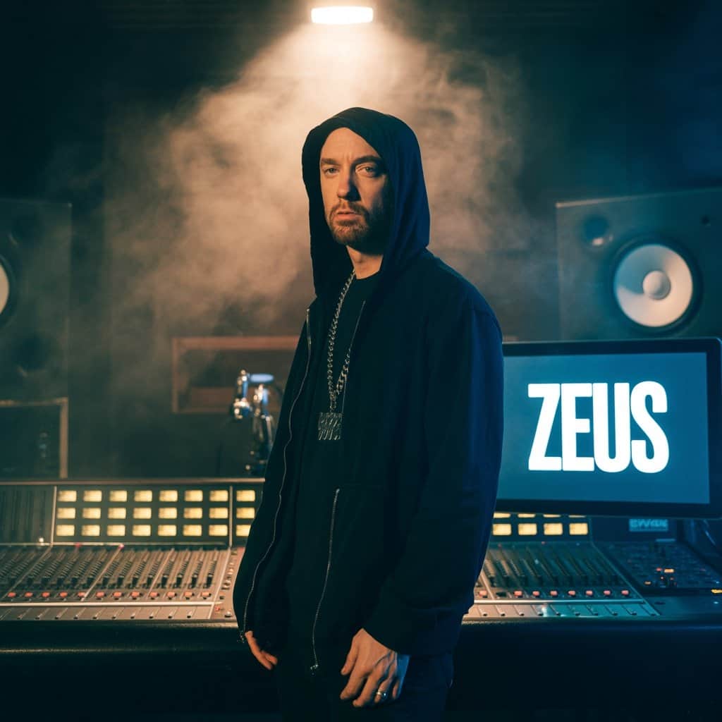 “Zeus” contained sophisticated subliminal responses to Snoop "Music to Be Murdered By - Side B" album featuring the track "Zeus"