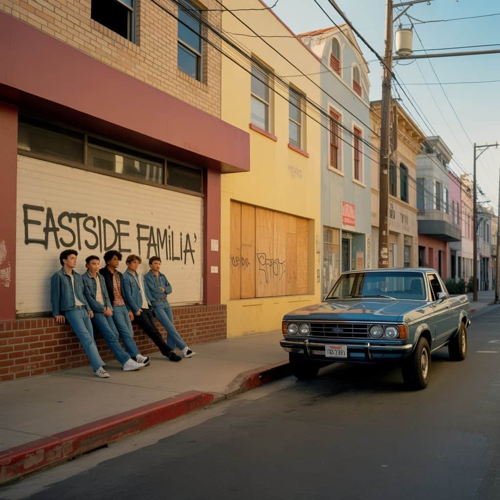 The East Long Beach area where Snoop Dogg grew up during the height of gang activity East Long Beach neighborhood during the 1980s showing urban environment where Snoop Dogg grew up