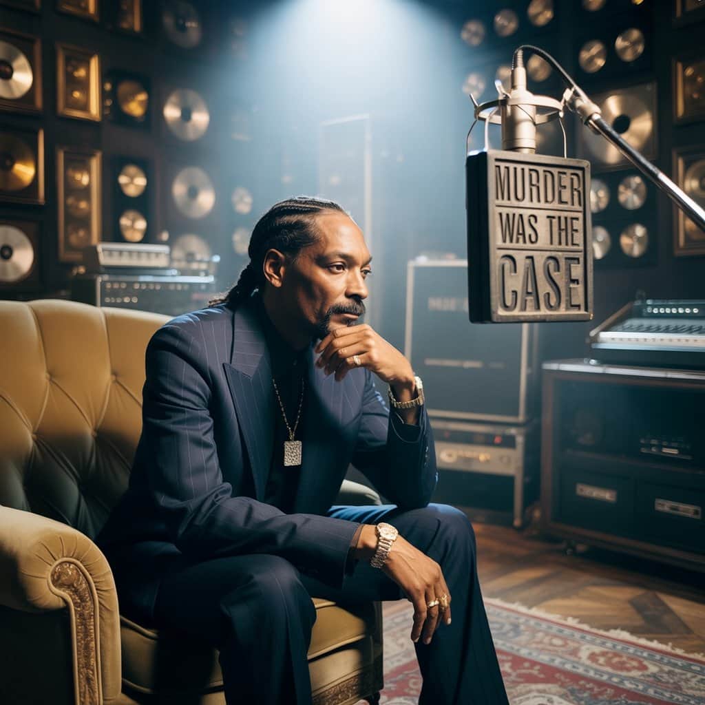 Snoop Dogg’s artistic response to his legal troubles Scene from Snoop Dogg's "Murder Was the Case" music video