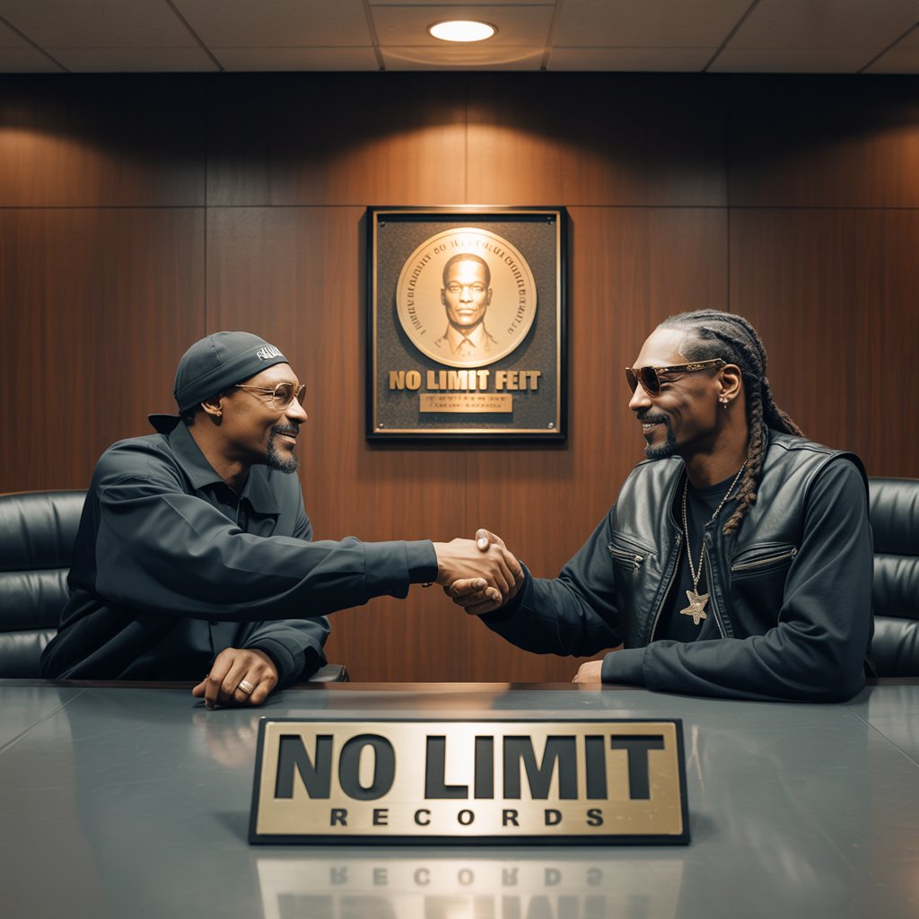 Historic moment of Snoop Dogg joining No Limit Records with Master P