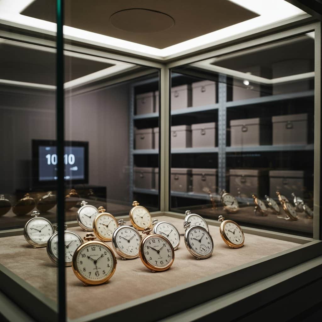 Climate-controlled preservation showcasing best practices Optimal collectible storage and display environment