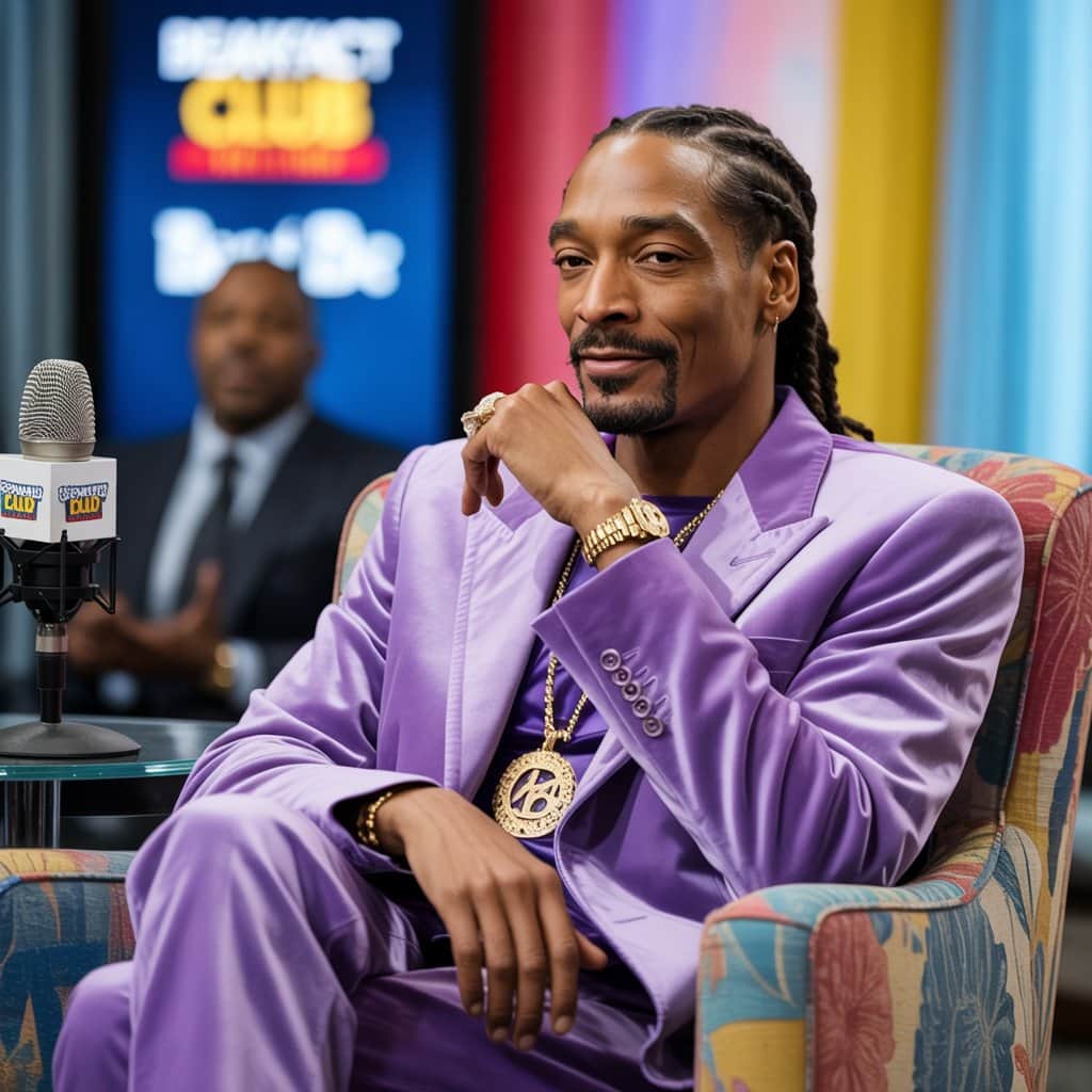 The rapper defends his decision on The Breakfast Club Snoop Dogg on The Breakfast Club defending his performance