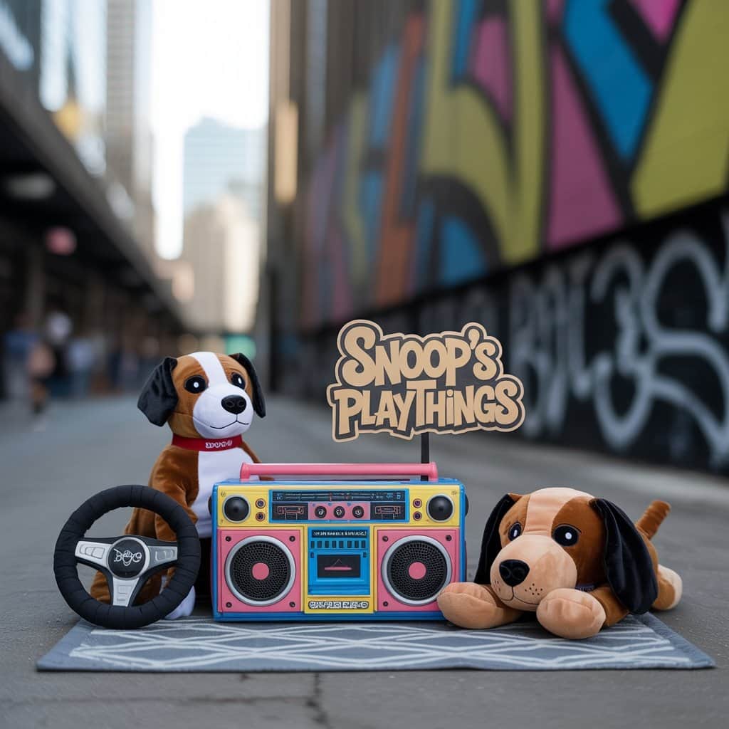The complete Snoop Doggie Doggs toy lineup brings West Coast style to your pet’s playtime Overview of Snoop Dogg's official dog toy collection featuring multiple interactive toys