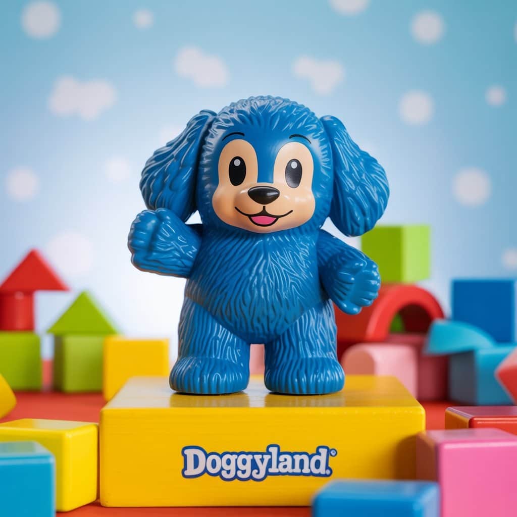 The official Doggyland Tonie brings Snoop Dogg’s educational content to children’s audio entertainment Official Snoop Dogg Doggyland Tonie figure Bow Wizzle character on colorful background