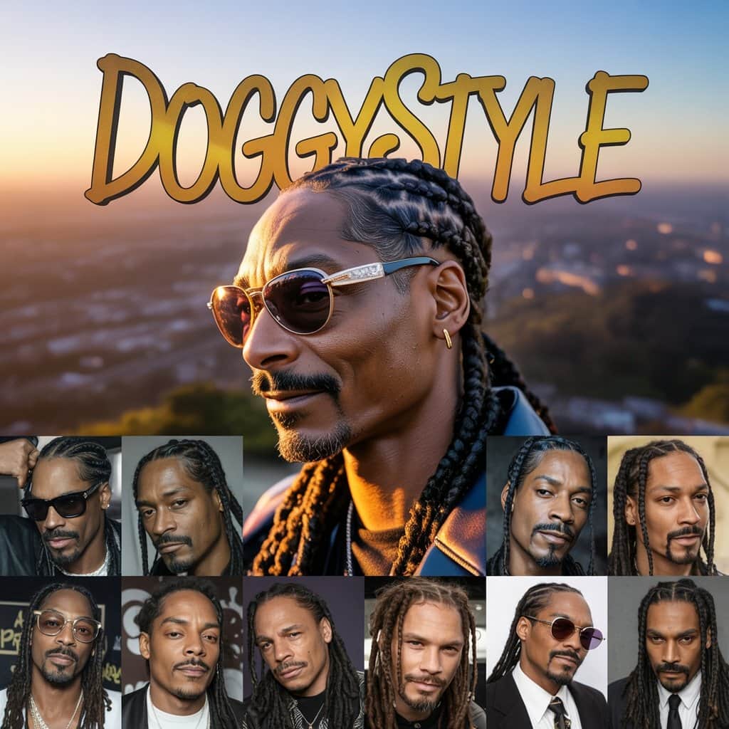 Legendary braided looks from Snoop’s most influential music videos Iconic Snoop Dogg braided hairstyles from classic music videos