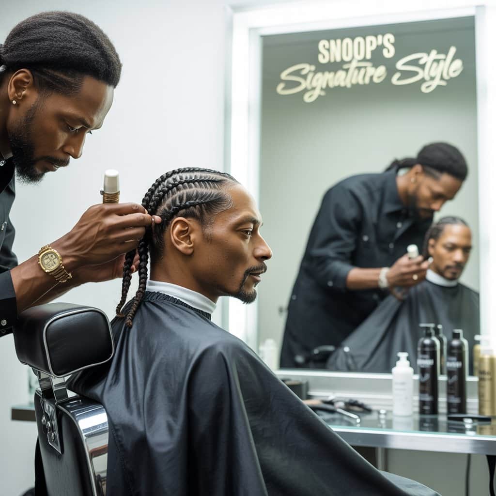 Professional expertise meets natural hair care Behind-the-scenes look at Snoop Dogg's professional hair maintenance