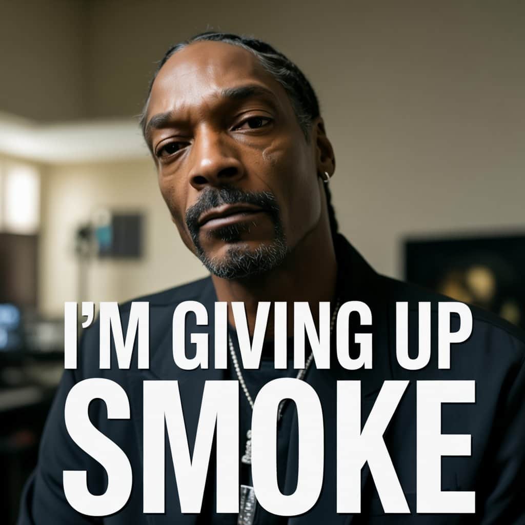 Snoop Dogg's viral social media post announcing he's giving up smoke