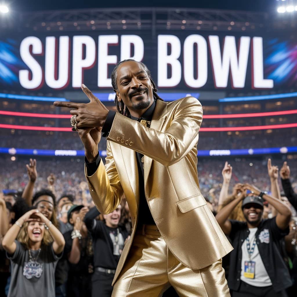 Historic moment bringing street culture to global audiences Snoop Dogg's 2022 Super Bowl halftime show Crip Walk performance
