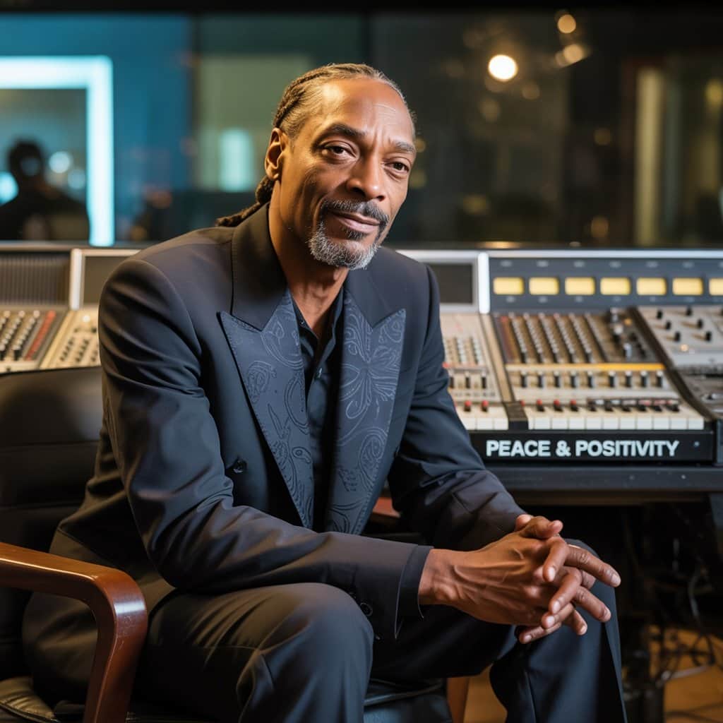 The Doggfather's Unity Message Snoop Dogg making a public statement about unity and bringing people together