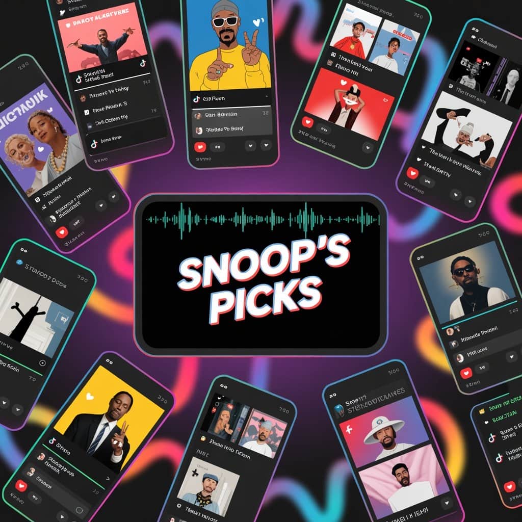 When Olympic commentary becomes the soundtrack to internet culture Multiple phone screens showing viral TikTok videos featuring Snoop Dogg's Olympics commentary