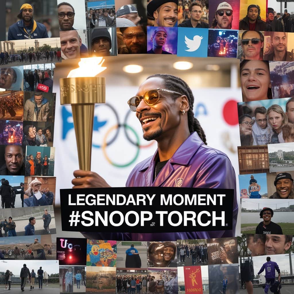 How the internet celebrated Snoop’s torch relay through creative digital culture Collection of popular memes and social media posts featuring Snoop Dogg's Olympic torch moment