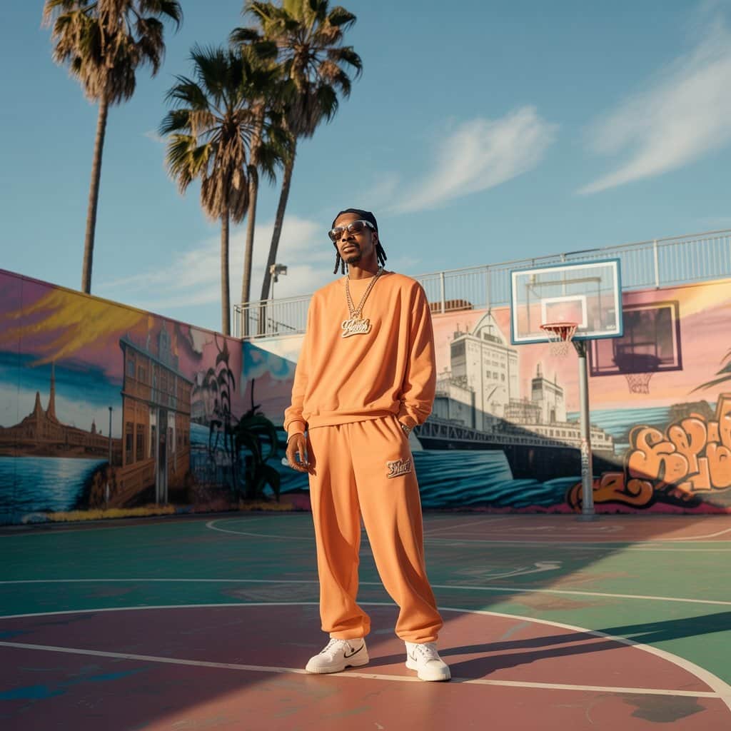 How Snoop’s hometown shaped his iconic style Young Snoop Dogg representing Long Beach culture through fashion choices